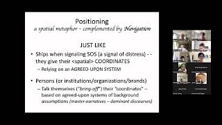 Bamberg Workshop: Positioning Theory & Analysis: The Study of Identities in Narrative Practices