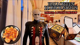 Horror Nights SNEAK PEEK! Foods and Merch coming this year!