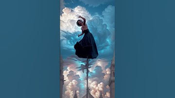 Angel 🔥  (Ai - Stable Diffusion - Deforum) #Shorts