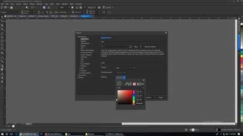 How to turn Corel Draw x7-Black