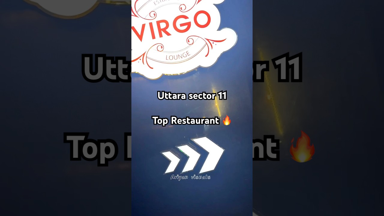 Virgo lunge restaurant vlog with friends |Uttara restaurant review | 