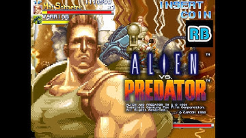 1994 [60fps] Alien vs. Predator Maj.D.Schaefer Lv8 Nomiss ALL