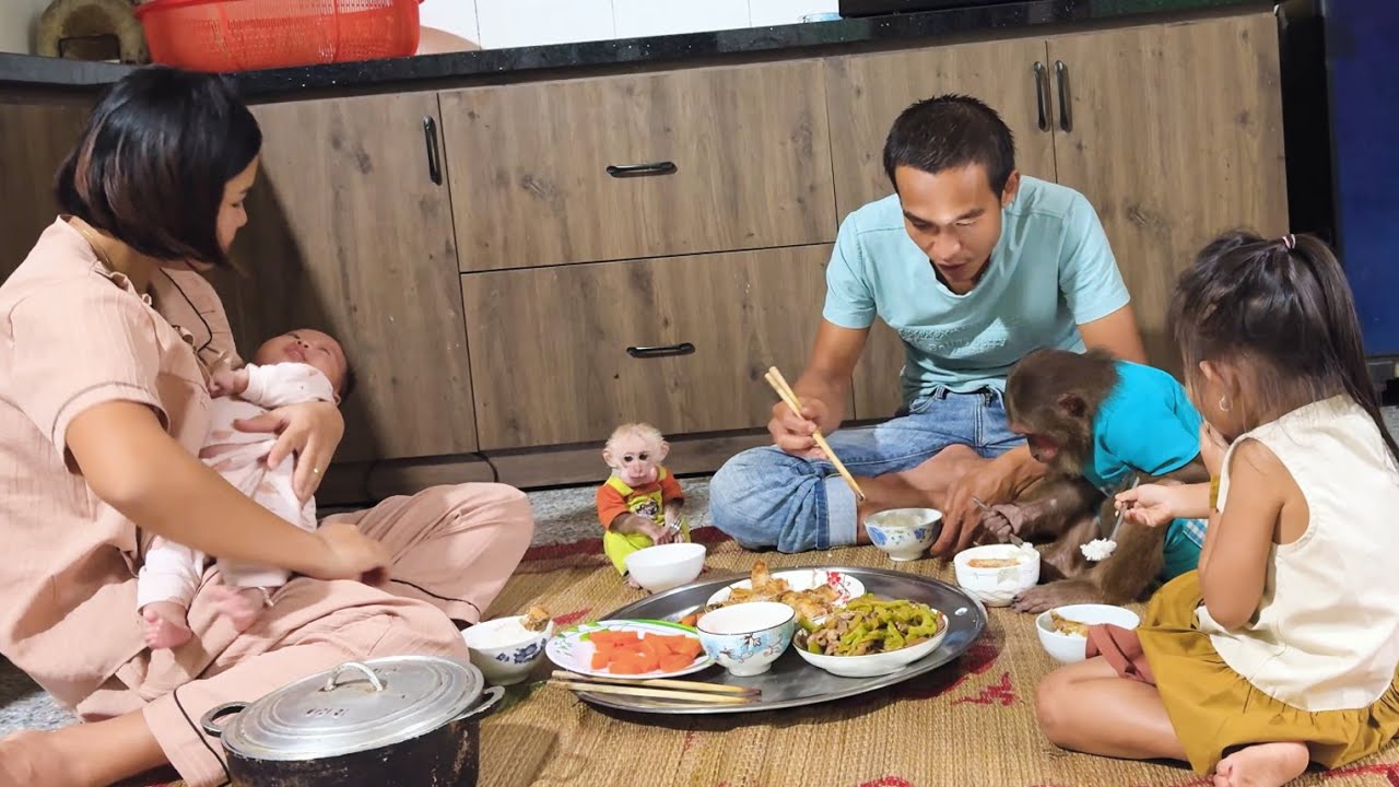 CUTIS cooks for whole family😯