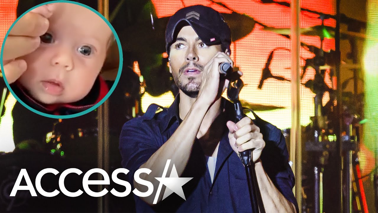 Enrique Iglesias Dances With 2-Month-Old Daughter Mary In Adorable Video