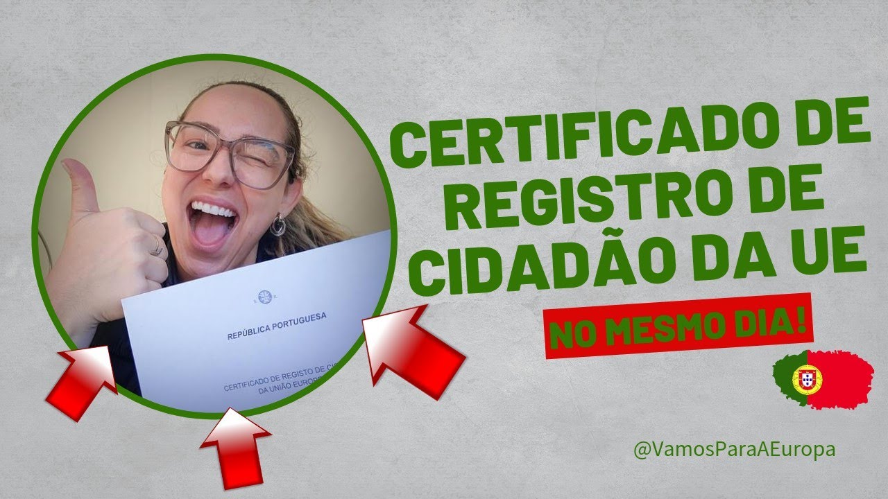 Como tirei meu Certificado de Registro de Cidadão da União Européia assim que cheguei!