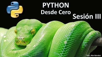 Concurso Nacional De Programación - Curso de Python - Sesión III