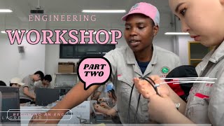 Part 2(two) of my workshop vlog| Journey to becoming Miss Engineer …