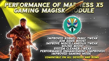 God Speed POM X5 Gaming magisk modules Combo | Zeus SL Gaming Back Again !