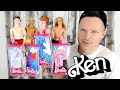 2021 MADE TO MOVE KEN WITH ROOTED HAIR & BARBIE FASHION PACKS MATTEL BMR 1959 UNBOXING REVIEW