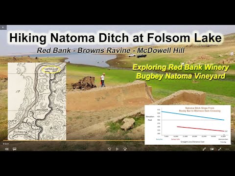 Hiking History Tour from Red Bank to McDowell Hill at Folsom Lake