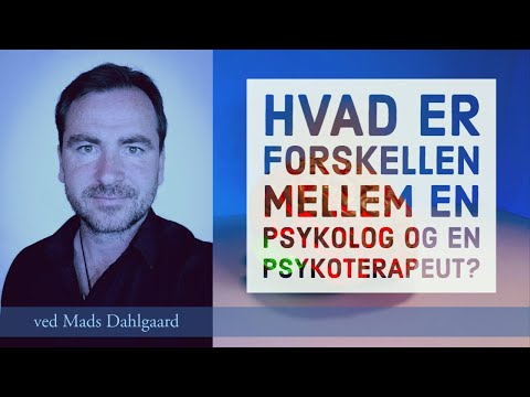 Video: Psykoterapeut anmeldelser