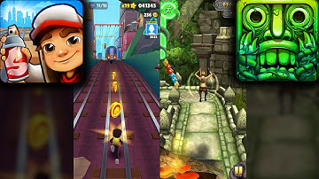 Subway Surfers Edinburgh 2020 Vs Temple Run 2 Lost Jungle - Endless Run Android Gameplay