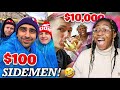 SIDEMEN $100 vs $10,000 HOLIDAY REACTION! 🤣 (PART 2) | Favour