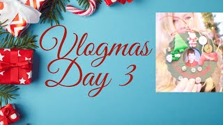 Vlogmas day 3!  Christmas decorating continues with garland on the stairs & Carver gets a hair cut!