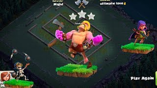 Coc builder hall 9 attack strategy barch!😍