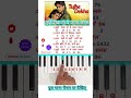 How To Play Song On Piano Tutorial | #piano #shorts #viralvideo #music #viral