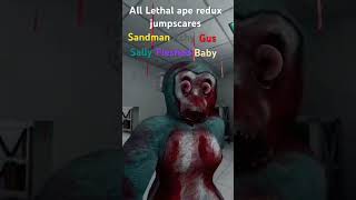 Lethal ape redux jumpscares #lethalaperedux #scary