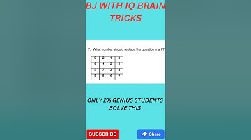 what number should replace the question mark??#viral #braintest #viralvideo #knowledge #shorts