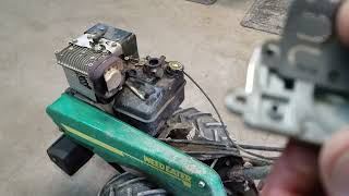 Engine runs only with choke Closed, Briggs & Stratton