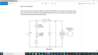 DC Machinery Lab Practical Assessment (using LabVolt Simulator) screenshot 5