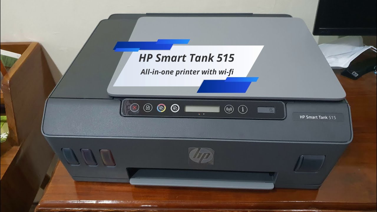 All-in-one Printer HP Smart Tank 515 | Setup \u0026 Review - YouTube