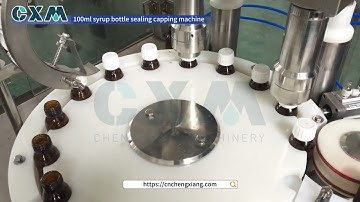 Automatic Slushy Syrup Filling and Capping Machine | CXM Machinery #machine  #cxm #SlushySyrup #cap