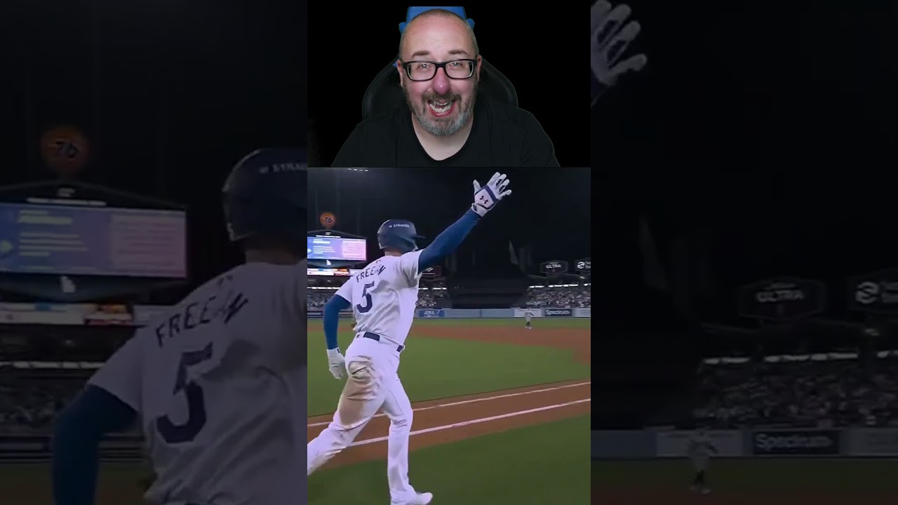 Iconic Walk-Off Homerun By Freddie Freeman!! #shorts #mlb #baseball #dodgers