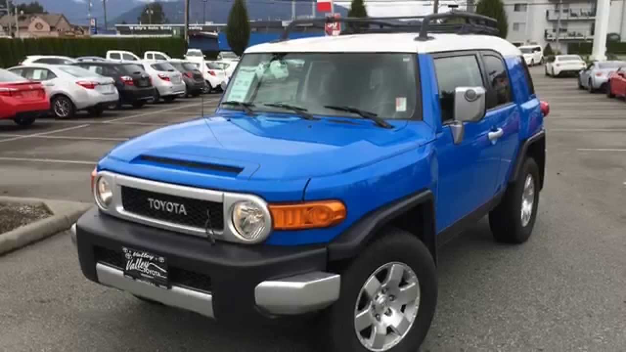 Sold 2007 Toyota Fj Cruiser Preview For Sale At Valley Toyota