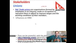 61. Unions and Employer associations