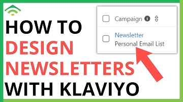 How to Design Newsletters With Klaviyo [QUICK GUIDE]