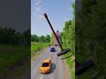 Cars vs Spinning giant hammer #1054 #beamngdrive