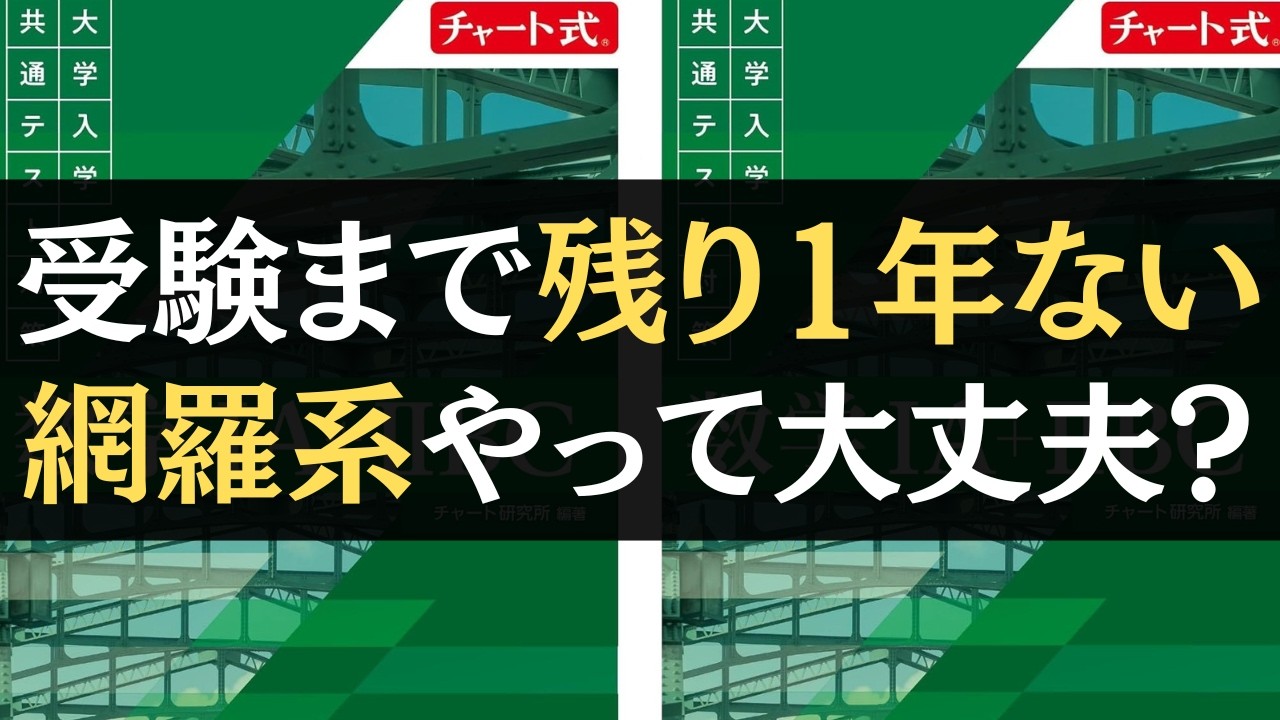 な*る様 大学受験参考書 不安な人は絶対見て】受験まで1年切ってる状態で網羅系参考書やってい