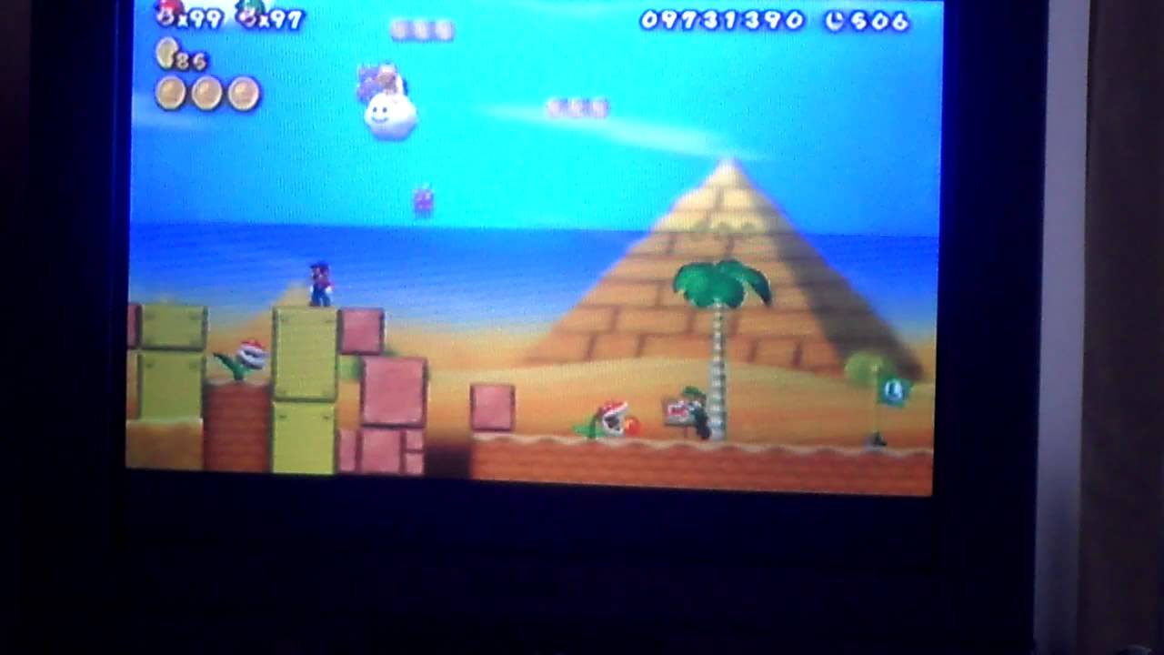 guida new super mari bros wii- mondo 2-5- monete stella