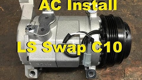 AC LS Swap C10 Part 2 + Brake Master Upgrade, Console & Tires