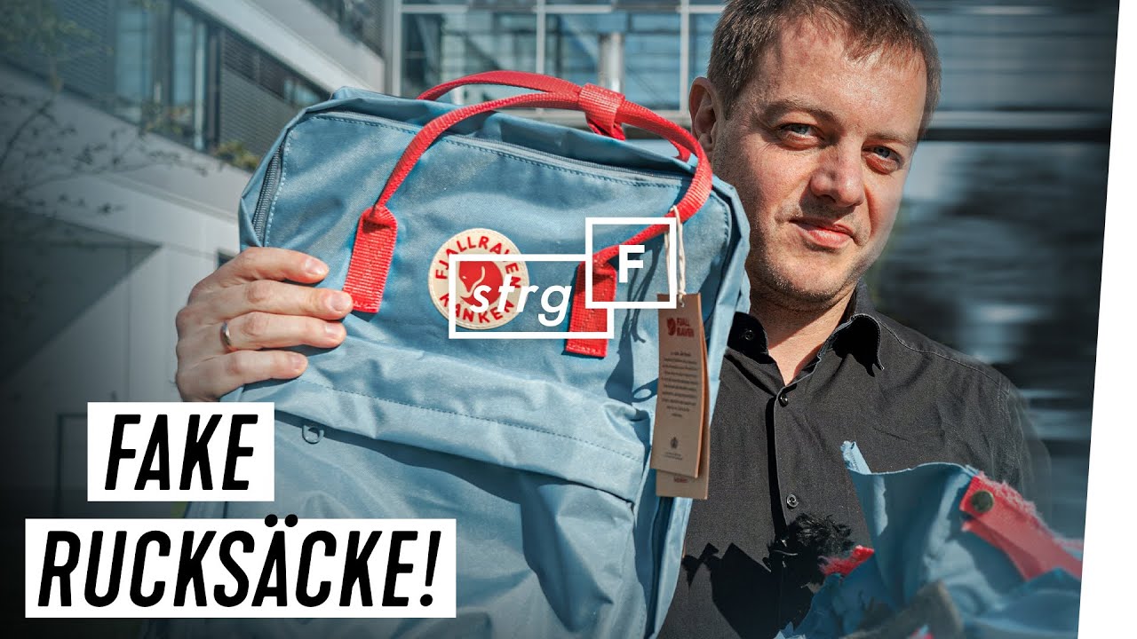 Real vs Fake] Fjallraven Kanken Backpack 