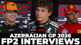 F1 Drivers FP2 Interviews | Azerbaijan Grand Prix 2026 Update