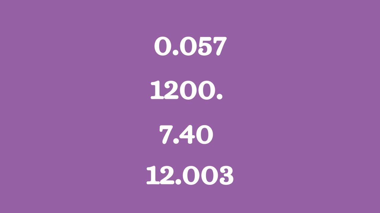 Significant Figures Math Review YouTube