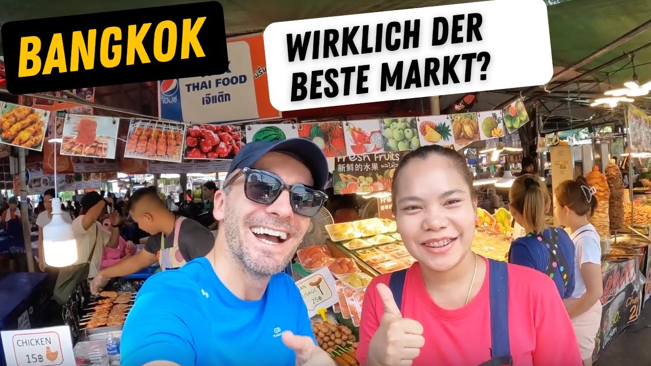 Bangkok Chatuchak Market: Entdecke Streetfood & Markt