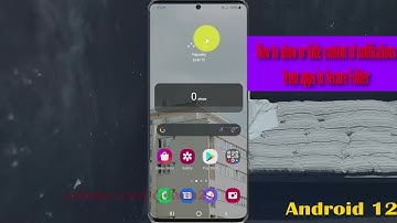 How to show or hide content of notifications from apps in Secure Folder in Samsung Galaxy S21 Plus