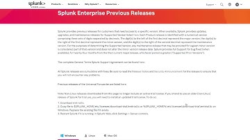 Splunk How-to: Downloading Splunk MacOS