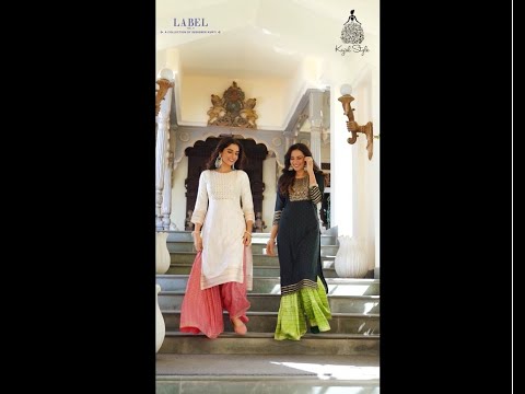 KAJAL STYLE | LABEL VOL- 8| KURTI & BOTTOM