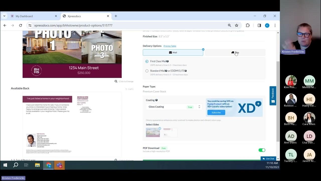 Xpressdocs Just Listed/Just Sold Cards 11/10/2023 YouTube