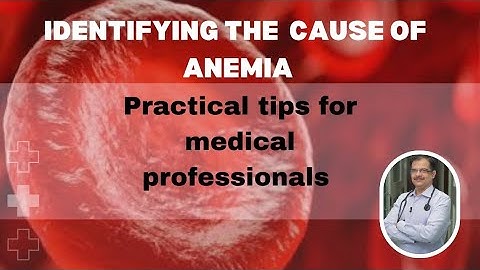 Anemia | Dr Arvind Kumar