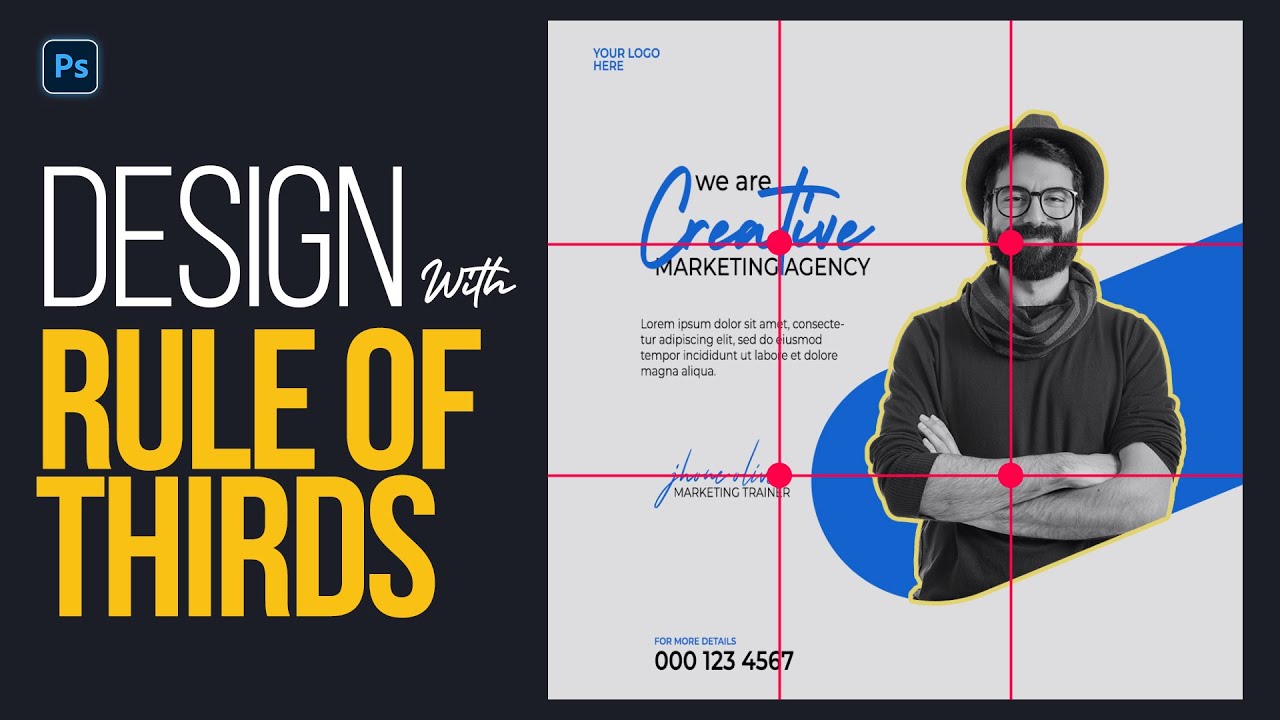 Design With Rule Of Thirds Rule Of 3rds In Design YouTube