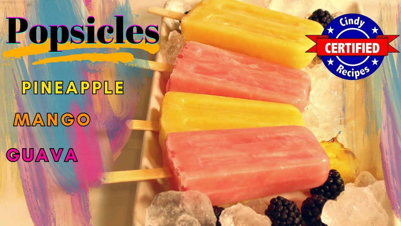 Mega SUPER EASY, очень вкусное мороженое (Tropsicles!)