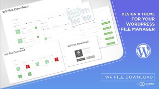 Design and theme for your WordPress file manager