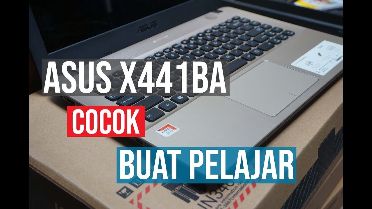 Asus X441ba Unboxing Amd Dual Core A6 9225 Ram 4gb Hdd 1tb Dvd Rw Win 10 Home Youtube