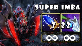 [Broodmother] The Monster Spider With New Scepter = Unlimited Web FullGame Dota 2 7.22