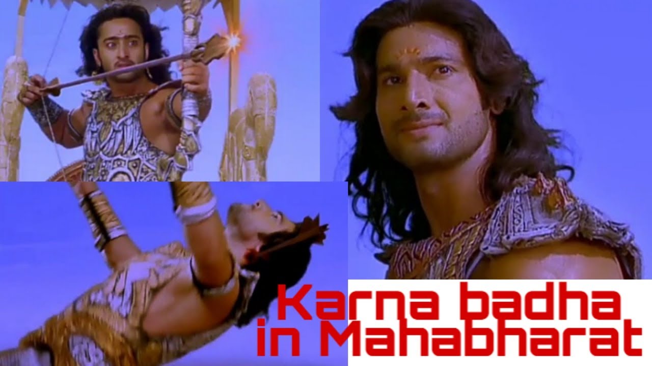 Karna badha in Mahabharat star plus Karn vadh Mahabharat