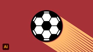 Football Design In Adobe Illustrator cc 2022 | Tutorial